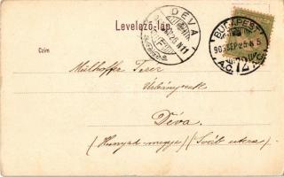 1905 Budapest XII. Jánoshegy, Erzsébet királyné (Sisi) szobor és zsámla szék (EK)