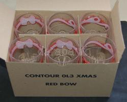 Coca-Cola reklámpohár 6 db-os szett dobozban