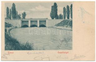 1901 Budapest XXI. Csepel sziget, kőhíd (EB)