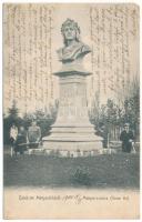 1908 Budapest XVI. Mátyásföld, Mátyás szobra, Ilona tér (EM)
