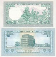 Jemen DN(1976) 1R + DN(1973) 10R T:UNC
Yemen ND(1976) 1 Rial + DN(1973) 10 Rials C:UNC
Krause P#11...