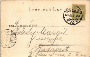 1904 Budapest VIII. Üllői út, Kálvin tér, Makó Mihály üzlete, Kilar János vendéglője, étterem, Magya...