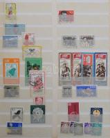 Hagyaték: postatiszta magyar bélyegek a 60-as évektől, egyes időszakok több / sok példányban + magya...