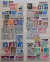 Hagyaték: postatiszta magyar bélyegek a 60-as évektől, egyes időszakok több / sok példányban + magya...