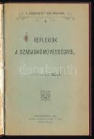 Drescher Béla: Reflexiók a szabadkőművességről. A ,,Honszeretet" kör könyvtára I. Bp., 1903, Má...
