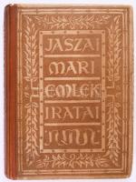 Jászai Mari emlékiratai. Sajtó alá rendezte: Lehel István. Rajzokkal ellátta: Haranghy Jenő. Bp., Kir. M. Egyetemi Nyomda. Kiadói félbőr kötés, kopottas állapotban.
