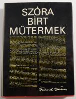 Frank János: Szóra bírt műtermek. A szerző, Frank János (1925-2004) művészettörténész által DEDIKÁLT példány! Bp., 1975., Magvető, 355+1 p.+24 t. Kiadói egészvászon-kötés, kiadói papír védőborítóban.