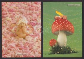 26 db Anne Geddes képeslap, nagyrészt klf, boríték nélkül