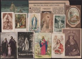 Vegyes szentkép tétel, közte litho