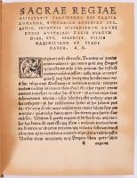 Sylvester János: Új Testamentum. Bibliofil hasonmás kiadás. Bibliotheca Hungarica Antiqua I. Budapes...