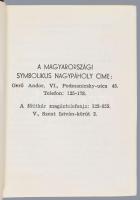 1947 Szabadkőműves páholy tagnévsor-kolligátum: A Magyarországi Symbolikus Nagypáholy védelme alatt ...