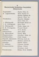 1947 Szabadkőműves páholy tagnévsor-kolligátum: A Magyarországi Symbolikus Nagypáholy védelme alatt ...