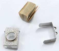 Minikönyv: Korán. Fém tokban, jó állapotban