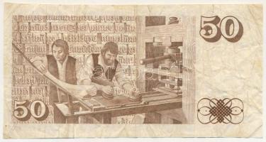 Izland 1961. (1981-1986) 50K T:F
Iceland 1961. (1981-1986) 50 Kronur C:F
Krause P#49