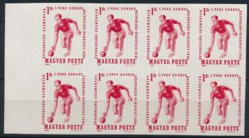 1964 Évfordulók - Események Teke EB vágott ívszéli nyolcastömb (8.000)