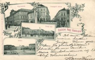 Nagykanizsa a Csengeri utcával és a Deák térrel (EB)