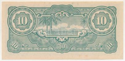 Malajzia / Malaja / Japán megszállás 1942-1944. 10$ "MP", "Banán Pénz" T:AU
Mal...