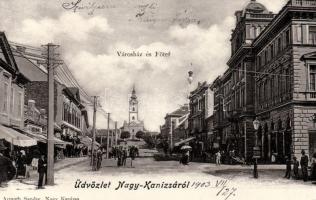 Nagykanizsa Városháza és Főtér (EK)