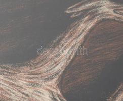 Gaál József (1960-): Meddő vágyak zárt világa, 1991. Litográfia, papír. Jelzett, számozott: 1/20. Ba...