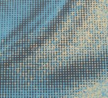 Csizmadia László (1952-): Kozmikus parányiság, 1977. Szitanyomat, papír. Jelzett. 5. próbanyomat. La...