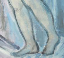 Jelzés nélkül, 1920-40 körül: Női aktok. Olaj, vászon. Dekoratív fakeretben. 80×60 cm