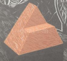 Stefanovits Péter (1947-): Ősz, 1995. Szitanyomat, papír, jelzett. Művészpéldány E.A. IV/V. számozás...