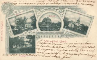 Mátrafüred Vendéglővel, a Bábakővel és Villával