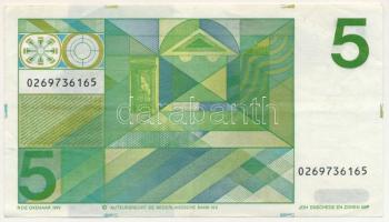 Hollandia 1973. 5G "0269736165" T:F, szép papír
Netherlands 1973. 5 Gulden "02697361...