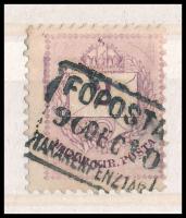 "FŐPOSTA / TAKARÉKPÉNZTÁR" a katalógus nem említi