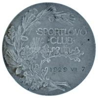 Berán Lajos (1882-1943) 1929. "SLC / Sportlövő Club - 1929. VII. 7." kétoldalas lövészeti ...