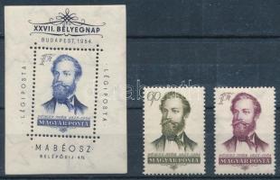 1954 Jókai Mór sor és blokk (9.200)