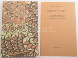 József Attila: A legutolsó harcos. A költő kéziratos verseskönyvének hasonmása. Dr. Tóth Ferenc: Józ...
