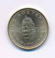 2000. 1Ft ~45 fokban elfordult hátlapi veret T:AU-XF