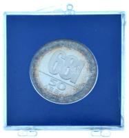 Bulgária 1981. 50L Ag "1300 éves Bulgária: Madara lovasfigura" műanyag tokban T:PP patina
...