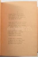 Vajda János: Költemények 1887-1892. Bp., Szépirodalmi könyvtár, 1892, félvászon kötés