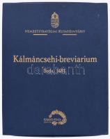 Kálmáncsehi-breviarium. Buda, 1481. Nemzetstratégiai Kutatóintézet. Bp., 2021, Kárpát-haza Könyvek. Kiadói műbőr kötés, egészvászon borítású tokban, tanulmánykötet nélkül, jó állapotban.