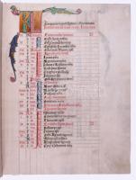 Kálmáncsehi-breviarium. Buda, 1481. Nemzetstratégiai Kutatóintézet. Bp., 2021, Kárpát-haza Könyvek. ...