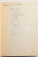 In memoriam Illyés Gyula. Múzeumi füzetek, Szekszárd, 1985, készült 100 számozott példányban, 47. pé...