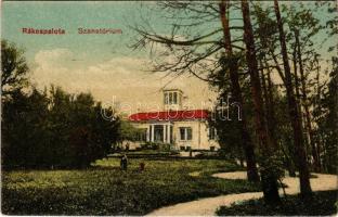 Budapest XV. Rákospalota, szanatórium (fl)