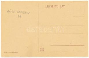 Menyháza, Monyásza, Moneasa; táj részlet. Illés Albert kiadása / view