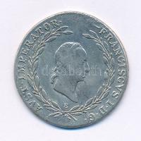 1825E 20kr Ag "I. Ferenc" Gyulafehérvár T:F ph., karc
Hungary 1825E 20 Kreuzer Ag "F...