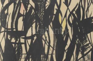 Olvashatatlan (Marosi?) jelzéssel: Női aktok. Vegyes technika, papír, üvegezett fakeretben, 22,5×21,...