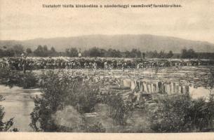 Nándorhegy Iron Works timber piles