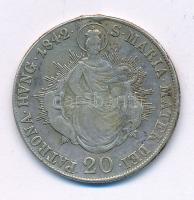 1842B 20kr Ag "V. Ferdinánd" (fülnyom) T:VF patina Hungary 1842B 20 Kreuzer Ag "Ferdinand V" (earmark) C:VF patina Huszár: 2081.,Unger III.: 1419.