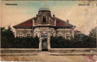 Budapest XVII. Rákoscsaba, Jegyzői lak (b)