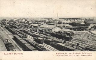 Zagreb railway maintenance station