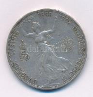 Ausztria 1908. 5K Ag "Ferenc József - Jubileum" T:VF,F ph. Austria 1908. 5 Corona Ag "Franz Joseph - Jubilee" C:VF,F edge error Krause KM#2809