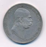 Ausztria 1908. 5K Ag "Ferenc József - Jubileum" T:VF,F ph.
Austria 1908. 5 Corona Ag &quo...