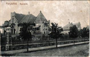 Budapest XVI. Mátyásföld, nyaralók, villa (felületi kopás / worn surface)