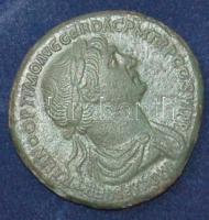 Római Császárság Traianus (98-117) Br. Dupondius 20,2g RR! T:2/3+